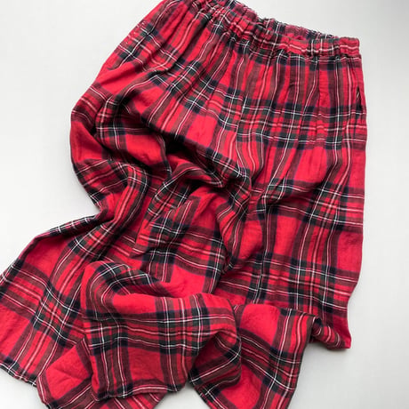販売継続品 / nop de nod リネンタータンタックキュロット