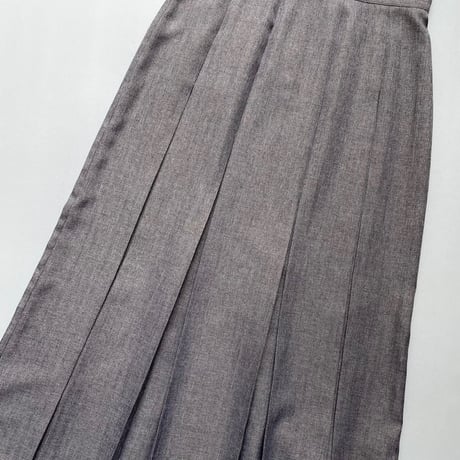 販売継続品 / fig London wool mood ボックスプリーツスカート