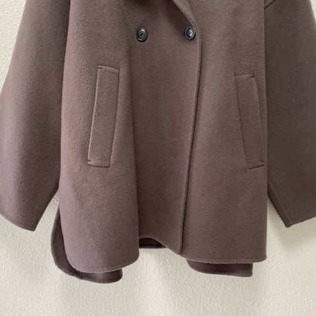 2024AW / SLOBE IENA souple woolダブルフェイススタンドコート