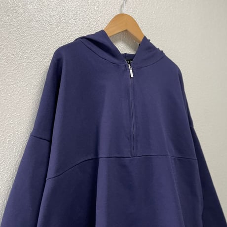 2023AW / mizuiro ind フード付きチュニックプルオーバー