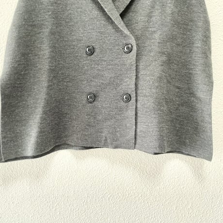 mizuiro ind ダブルブレストベスト