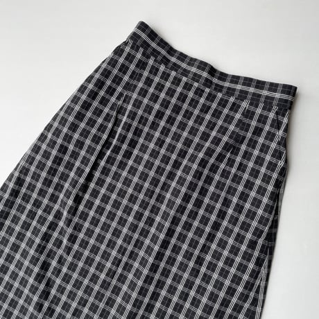 2024SS /  MidiUmi チェックAラインスカート