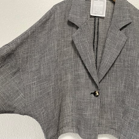 2025SS / 販売継続品 / BEARDSLEY ハーフスリーブツイードジャケット