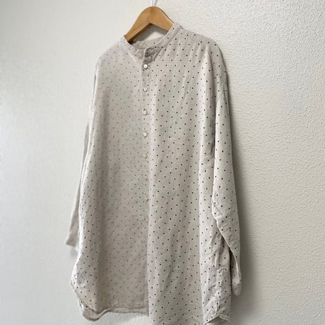 nest Robe  ドットプリントブラウス