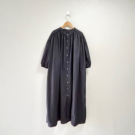 UNIVERSAL TISSU ギャザーシャツワンピース