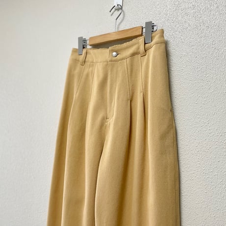 販売継続品 / LOISIR コットンウールカーブパンツ