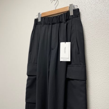 2025AW / 継続販売品 / nicholson&nicholson ストレッチ ウール カーゴ パンツ