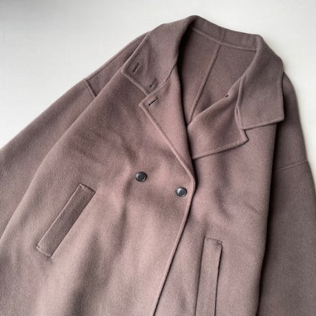 2024AW / SLOBE IENA souple woolダブルフェイススタンドコート