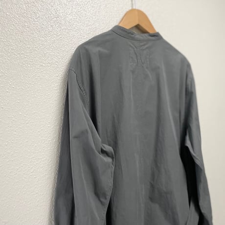 2024AW / MHL. WASHED COTTON POPLIN DRESS