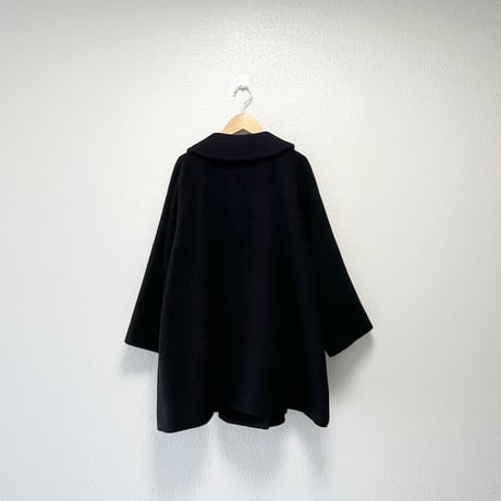 utilite ソフトメルトンラウンドカラーコート