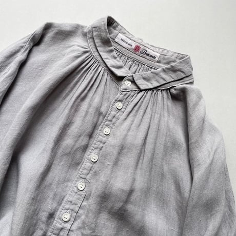 販売継続品 / Brocante リネンキャンバスグランシャツ