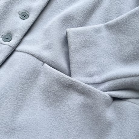2024AW / ina ウエスト切り替えVネックコート