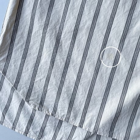 nest Robe コットンリネンストライプビッグシャツ