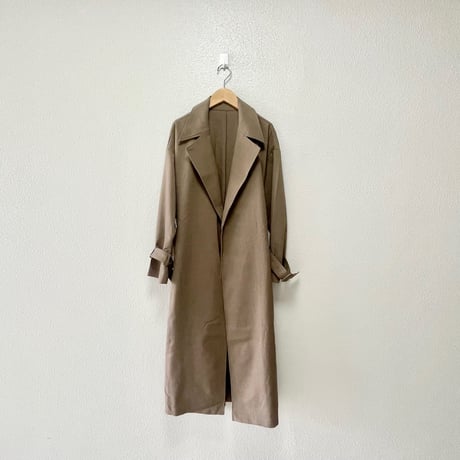 KBF+ リネンライクレイヤードコート