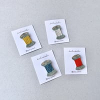 katankoton bobbin ブローチ