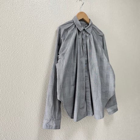 2024AW / 販売継続品 UNIVERSAL TISSU ナチュラルタイプライターギャザータックBL