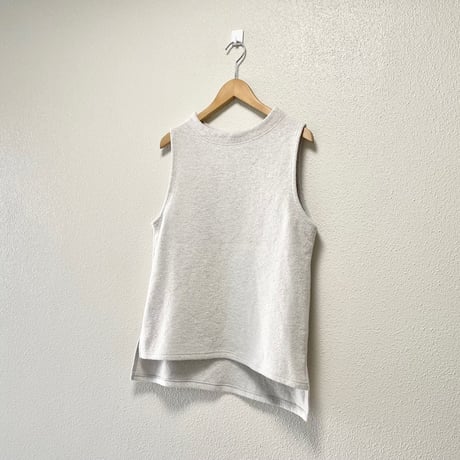 NATURAL LAUNDRY ウールリング モックネックベスト
