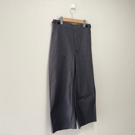 note et silence サイドボタンパンツ