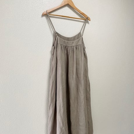 定番販売品 /  nest Robe リネンキャミワンピース