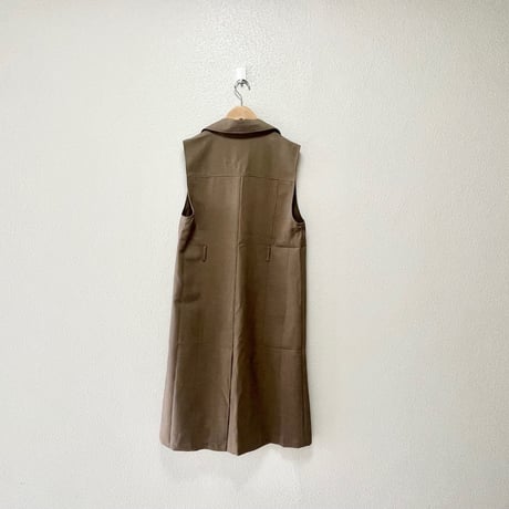 KBF+ リネンライクレイヤードコート