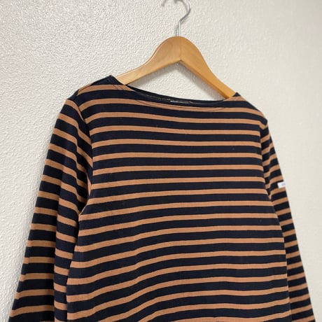 ORCIVAL ボーダーバスクシャツ