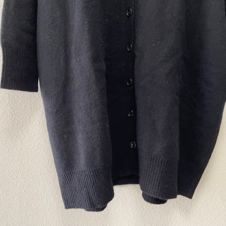 未使用品 / タグ付き / mizuiro ind  ハイネックワイドロングカーディガン