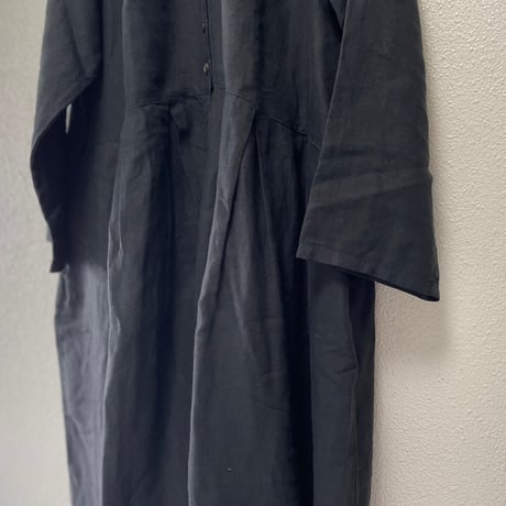 人気完売品 / nest Robe  リネンYネックドレス