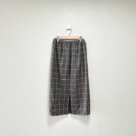 NARU グレンチェックイージースカート