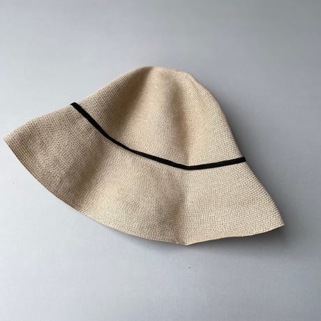 mature ha.  WP paper braid light hat