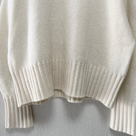 2023AW / JOURNAL STANDARD ウールカシミヤホールガーメントクループルオーバー
