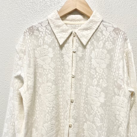 Ray BEAMS レースシャツ