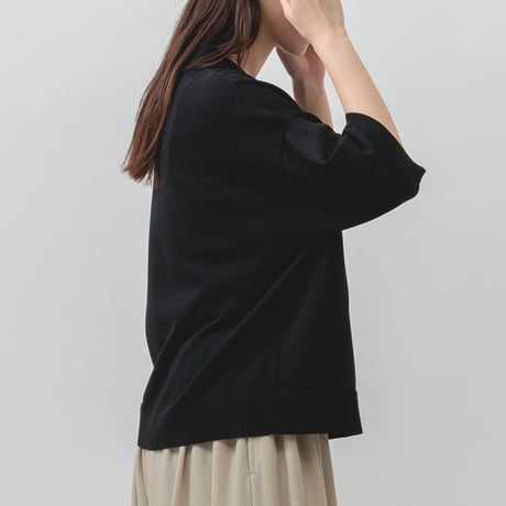 【5色展開】select ポロ衿ニット