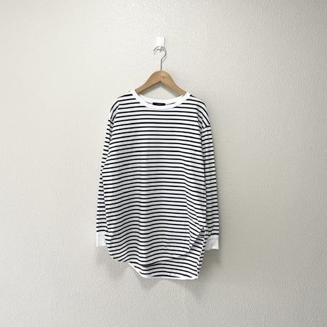 JOURNAL STANDARD　プレミアムコットン ラウンドヘム ロンTee