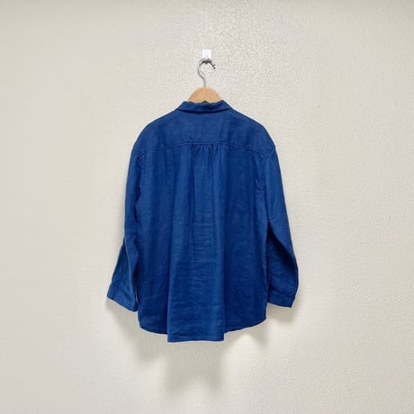 2024SS / grin 40リネン スキップシャツ