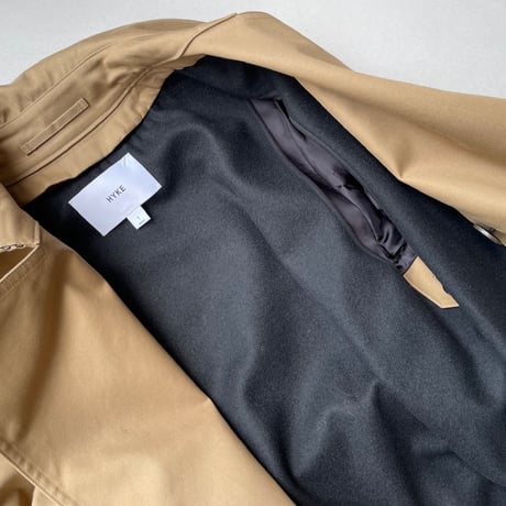 HYKE TRENCH COAT REGULAR FIT