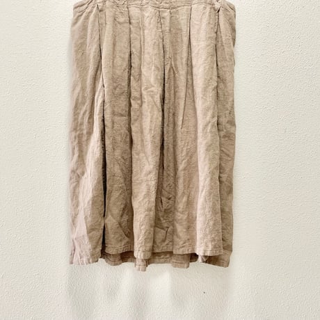 nest Robe ラミーリネン2wayエプロンワンピース