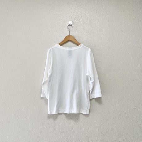 homspun 30/1天竺七分袖Tシャツ