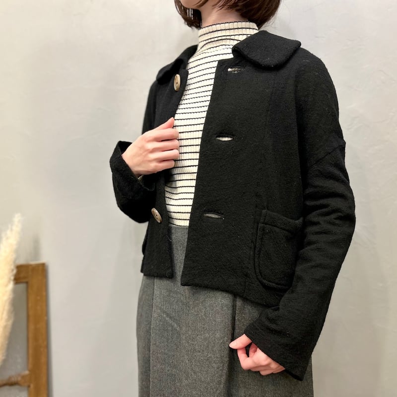 tricot COMME des GARCONS ウールニットジャケット | Lisululu