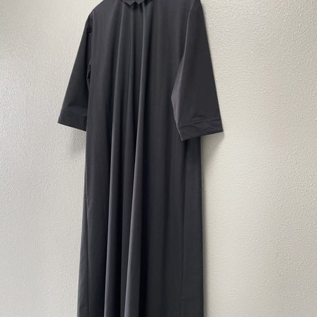 2025SS / 販売継続品 / STAMP and DIARY クロスカラー フレアタック ワンピース