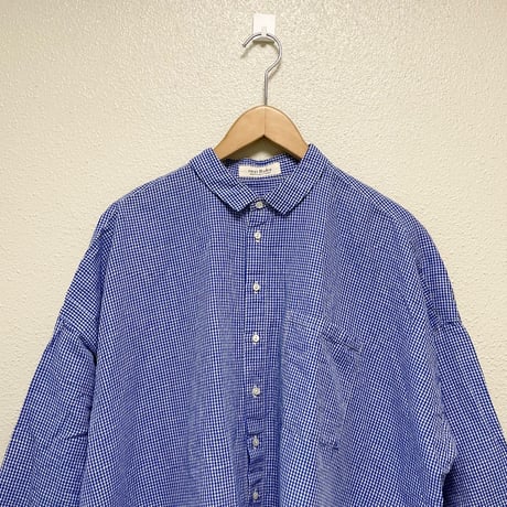 nest Robe ハードマンコットンリネンカシュクールシャツ