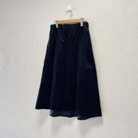 2025AW / 中川政七商店【WEB限定】綿麻のコール天　フレアスカート
