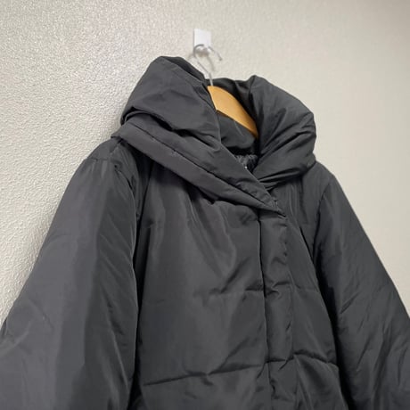 MidiUmi ショートフーデッドダウンコート