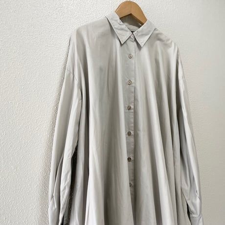 販売継続品 /  mizuiro ind  ワイドシャツチュニック