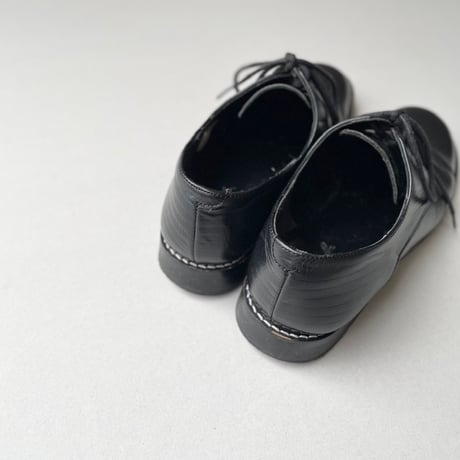 agnes b. レースアップレザーシューズ