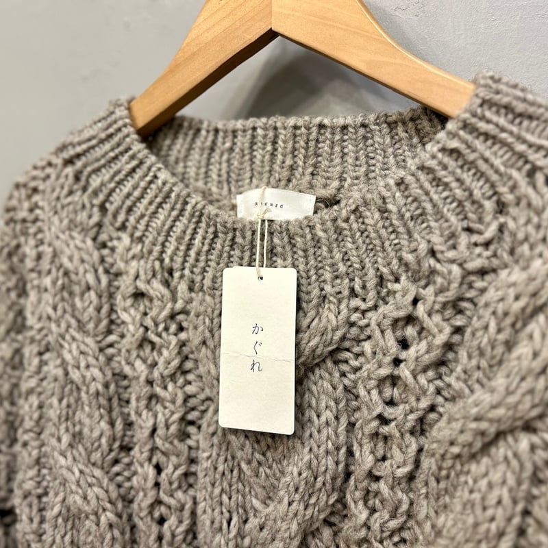 かぐれ ペルーアランクルーネックニット | Lisululu online