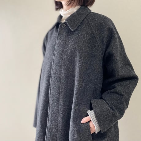MidiUmi ウールステンカラーコート