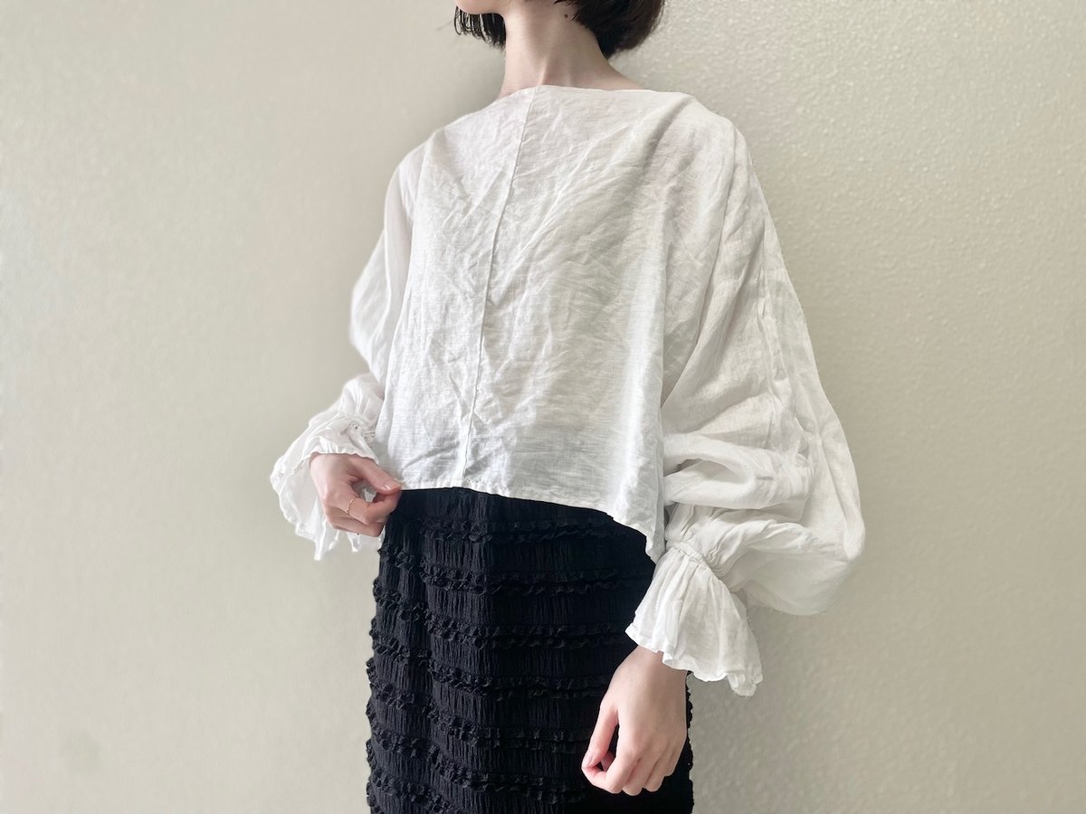 nest robe キャンディボレロブラウス꙳ nest Robe リネンキャンディボレロブラウス | Lisululu online