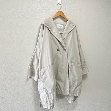 SLOBE IENA タイプライターフードポンチョコート