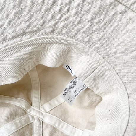 MHL. NATURAL DENIM HAT