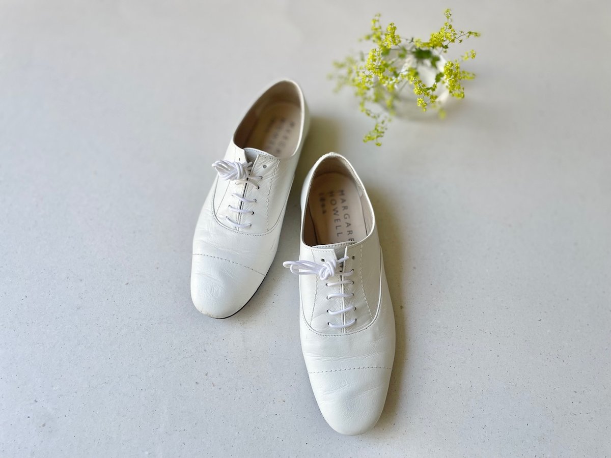【美品】MARGARET HOWELL　レースアップシューズ マーガレット・ハウエル アイデア MARGARET HOWELL idea レースアップ